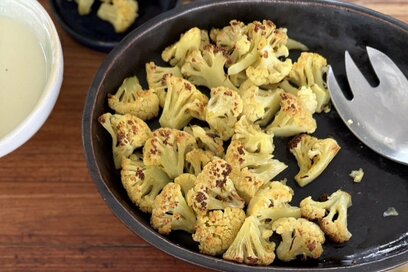 「カリフラワー」は芯まで丸ごといただきます。甘みがあって優しくホッとする味