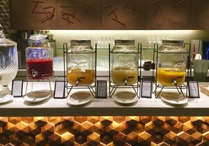 ドリンクバーも充実