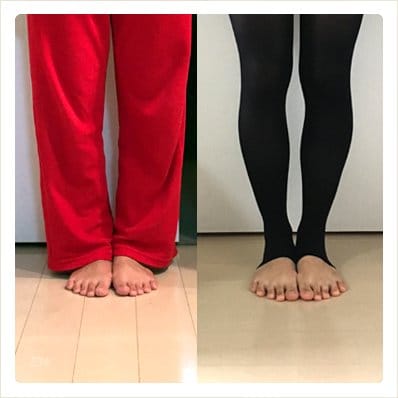 左が1か月前、右が現在