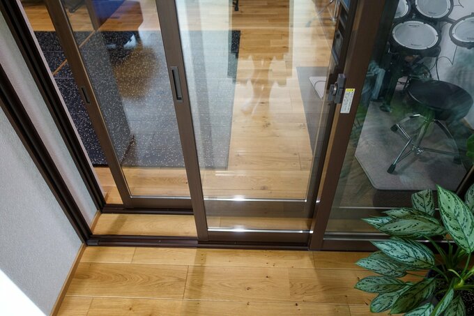 防音対策の様子