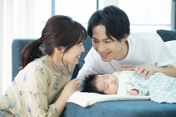 男女と子ども
