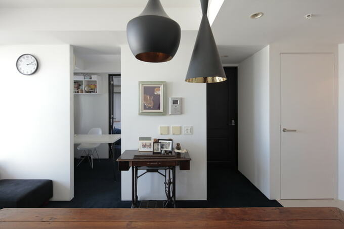 LDKから個室を回遊できる間取り