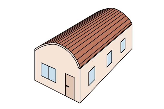 ヴォールト屋根