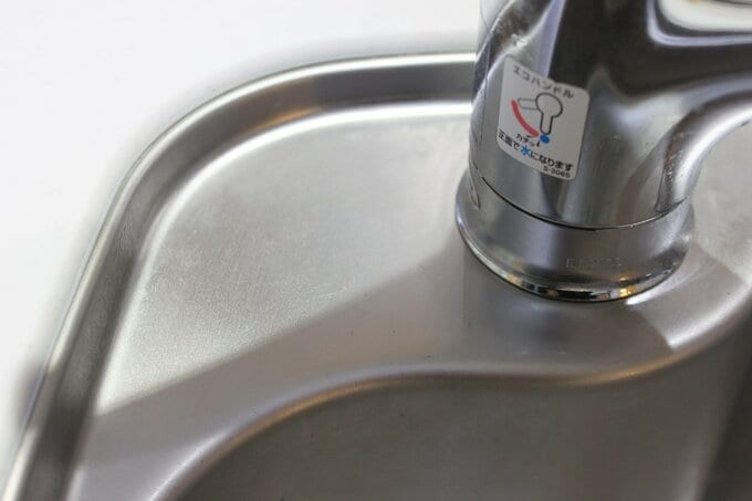 シンクもピカピカ