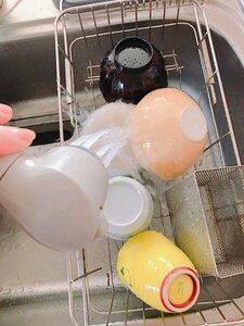 熱いお湯で速乾き