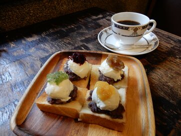 名古屋といえば…の絶品「小倉トースト」。ふわふわクリームとあんこがたまらない名店
