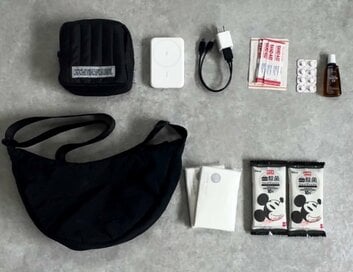 母子3人、「リュック1つ」で1泊2日旅行。サブバッグでパッキングして荷物を少なく