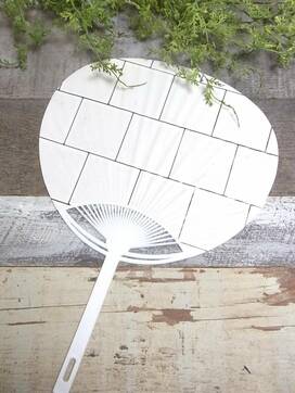 マイうちわも！100円でつくる冷感グッズ