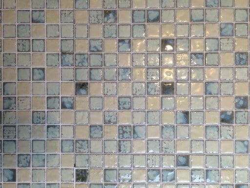 店内に貼ってあるタイルサンプル