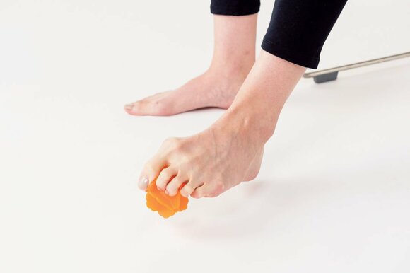 キャッチして持ち上げる