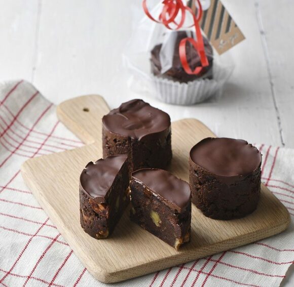 レンジだけで絶品♪濃厚チョコレート*ナッツのケーキ