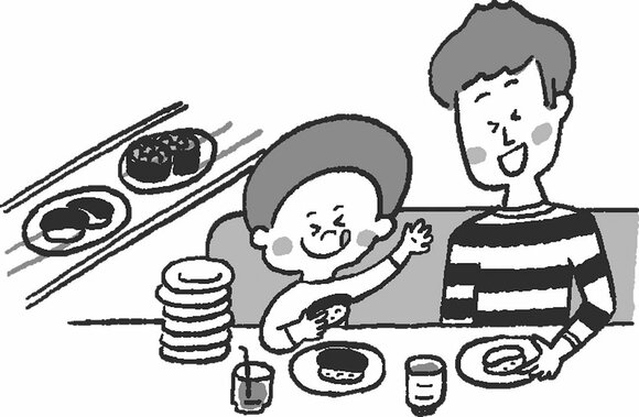 定番のごちそうはすし