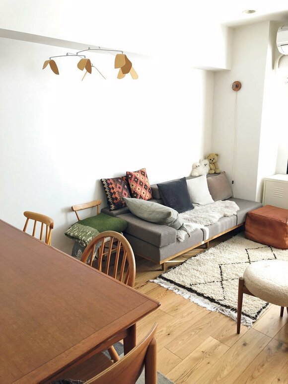 ソファとダイニングテーブル