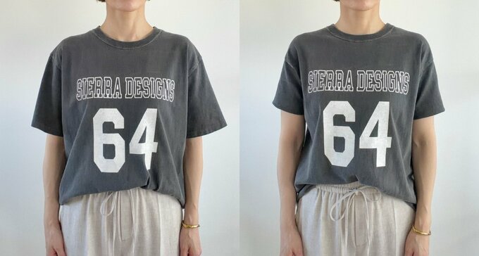 おとさんTシャツサイズの違い