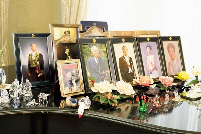 彬子さまが敬愛される方々のお写真