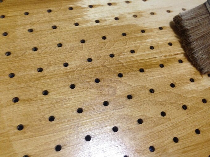 DIYでオイル塗装し、着色&保護