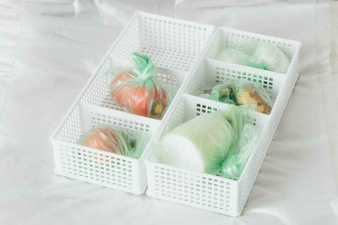 Seriaの「仕切りボックス 浅型」