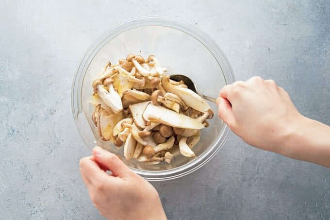 キノコのマリネ