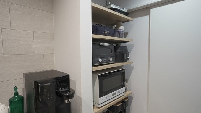 パントリーのコンセント