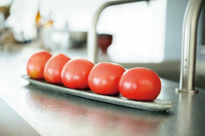 常温保存されたトマト