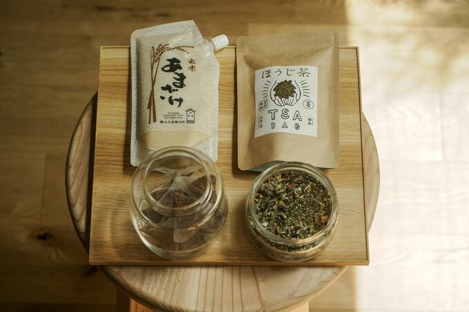 あまざけとほうじ茶