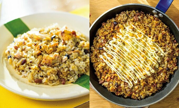 炊き込みご飯とピラフ