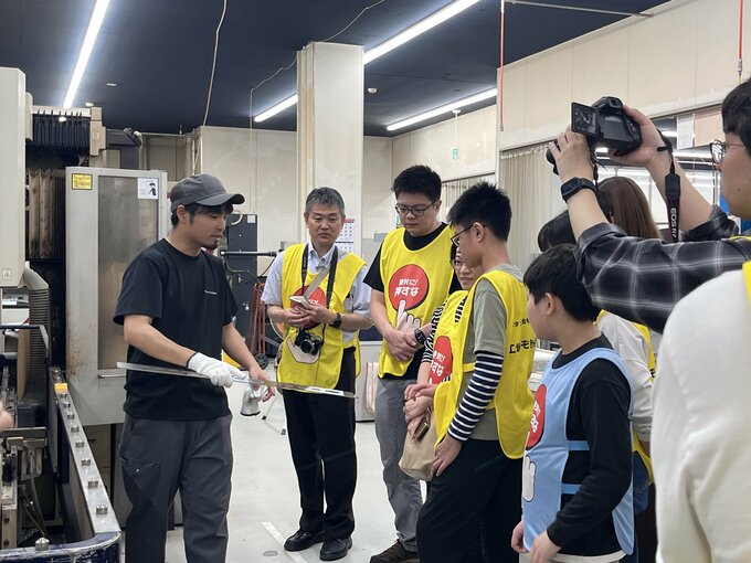 定員15名までの合同見学会。アットホームな雰囲気も魅力です