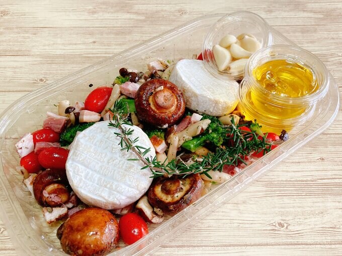 カマンベールアヒージョ