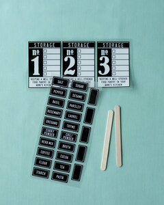 ラべリングがかっこよく決まる転写シール