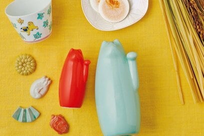 お正月にもぴったりな「縁起物アイテム」。しめ縄や招き猫もおしゃれに飾れる