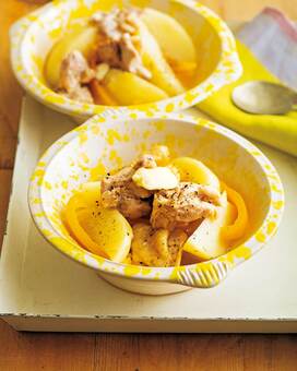 ほったらかしの「チキンとポテトの塩バター煮込み」レシピ。フライパン1つで完成