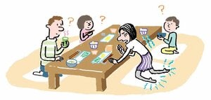 正座の前に押せば予防にも！