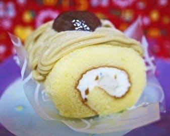 和栗のモンブランノエル ¥330