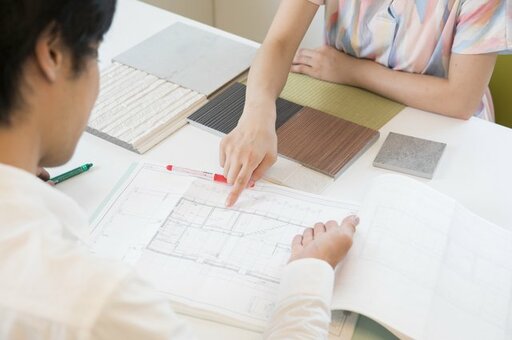 リフォーム打ち合わせのイメージ