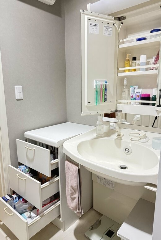 洗面所のようす