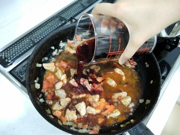 10分ほど煮込む