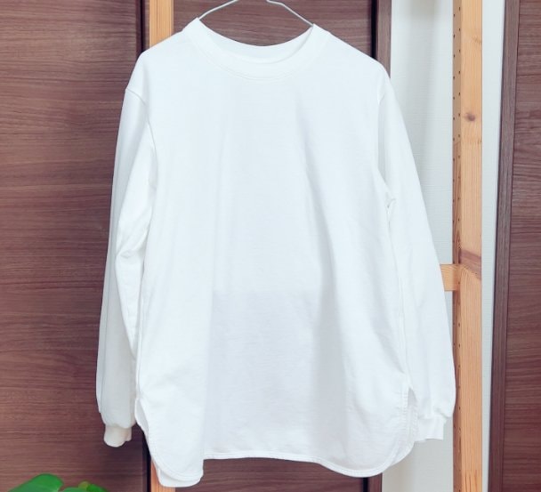 GU ライトスウェっとオーバーサイズライトスウェットオーバーサイズT（長袖）