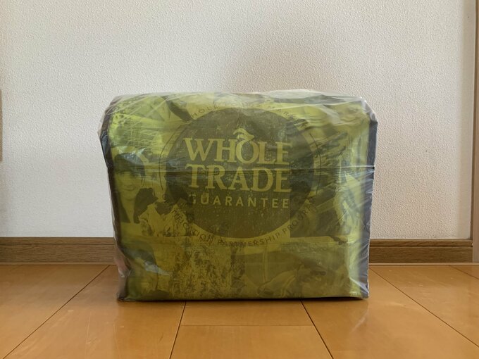 荷物をいれるとこんな感じに