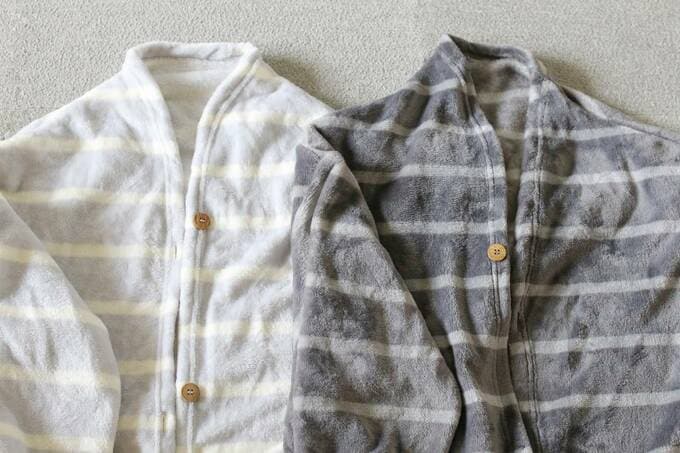 着る毛布2着