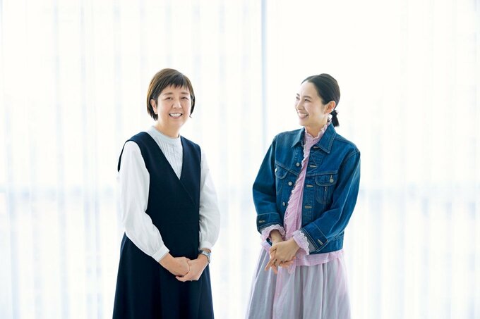 一田憲子さんと浜島直子さん