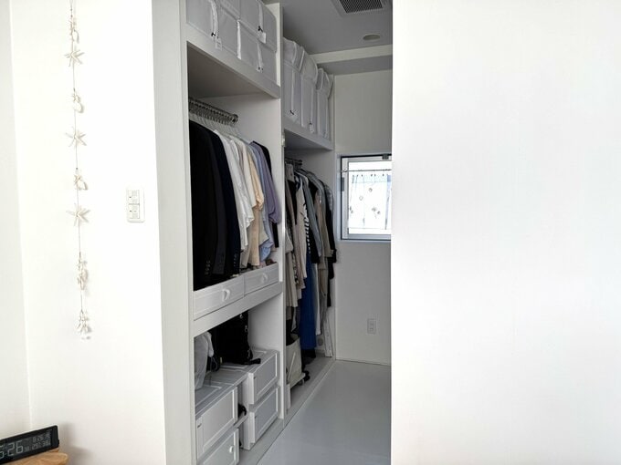 須藤さんクローゼット