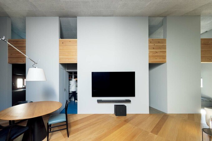 パントリーとウォークインクローゼット