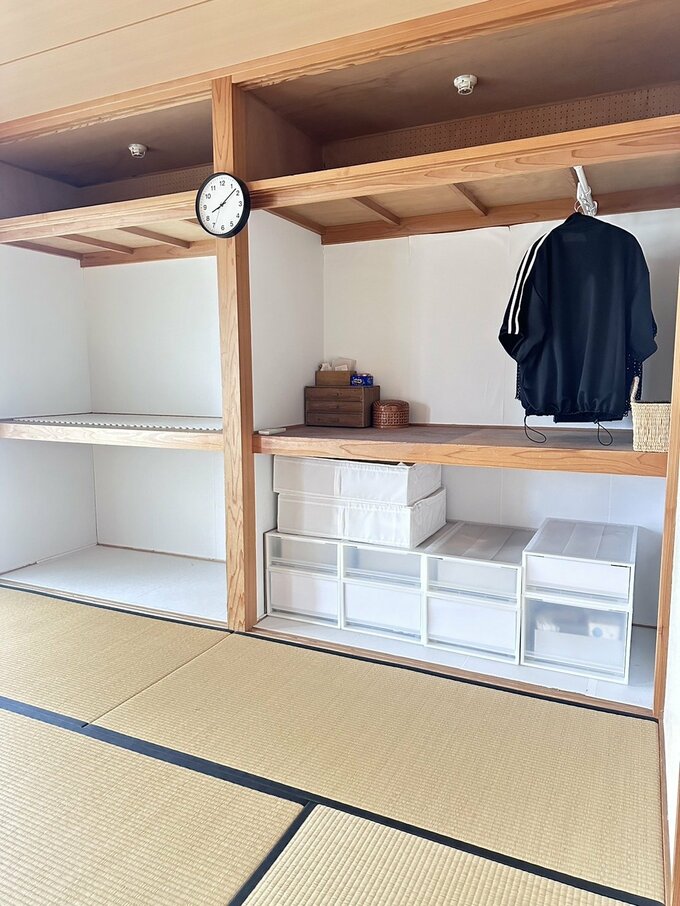 かさもさんの収納スペース