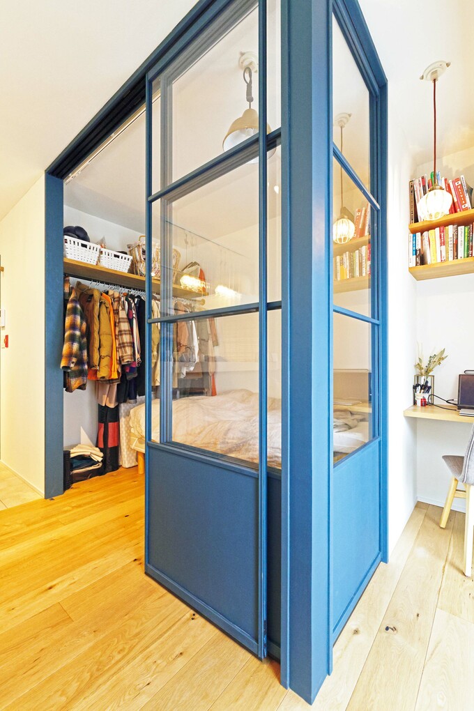 ガラス入りの建具