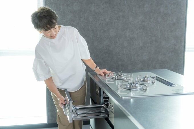 減煙機能を搭載したビルトインコンロ「フェイシスグランド」をレポート！