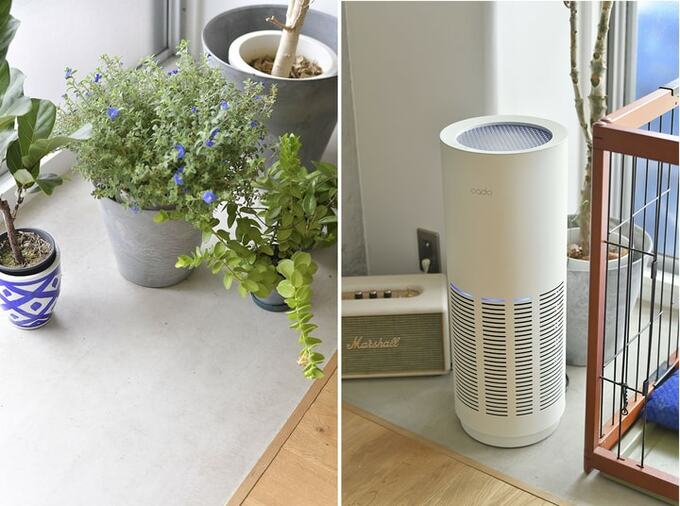 ケアしやすいインナーバルコニー