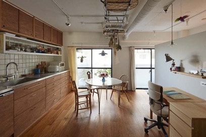 【マンションリノベ事例】50㎡をフル活用。大容量の床下収納のある和室をつくりLDKは広くスッキリ