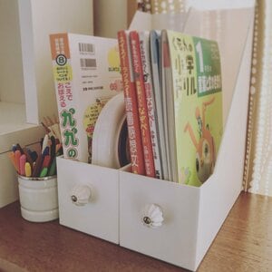 前面にハンドルをつけて、ちょっとした移動に便利に