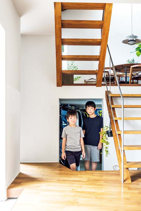 床下収納の入り口