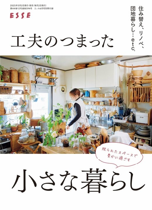 6月号別冊「工夫のつまった小さな暮らし」表紙